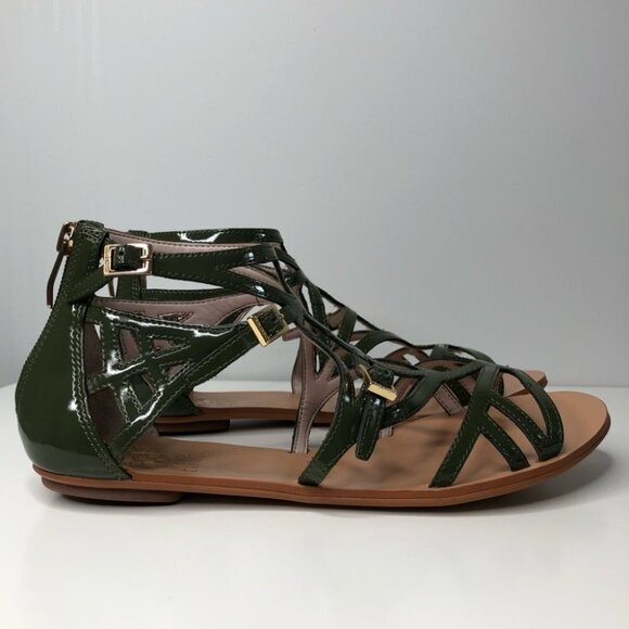 Vince  Camuto Green Vo-Silla Gladiator Sandals Size 6 - Picture 2 of 8